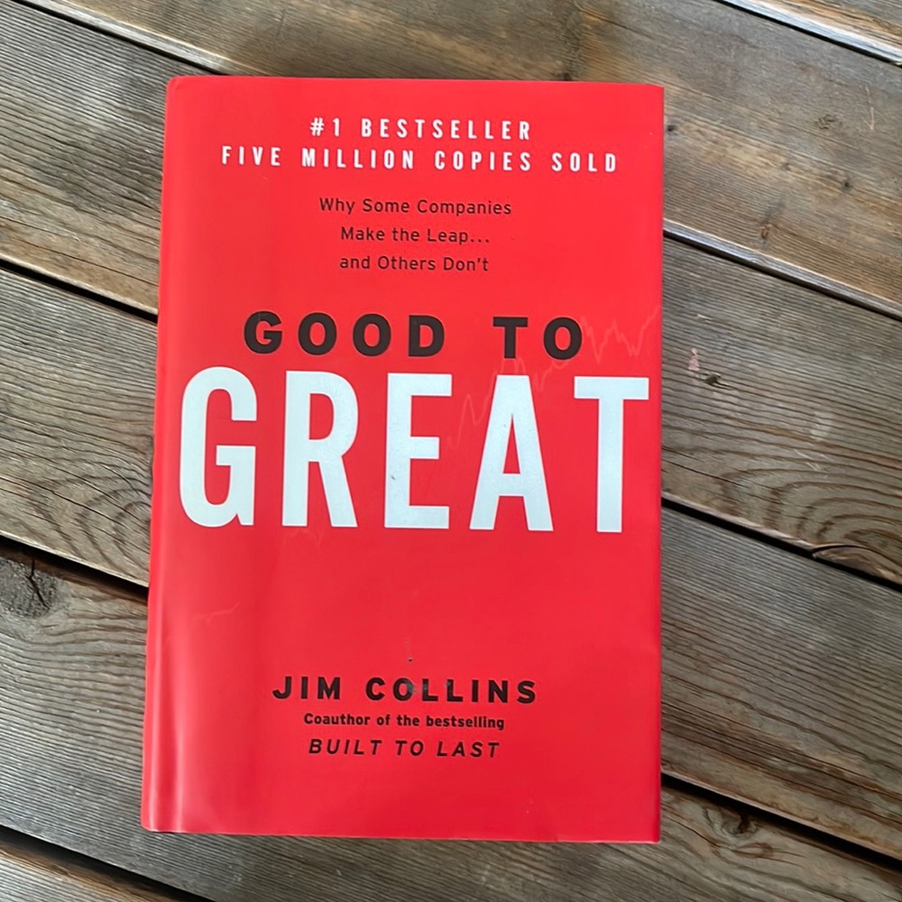 Good to great!